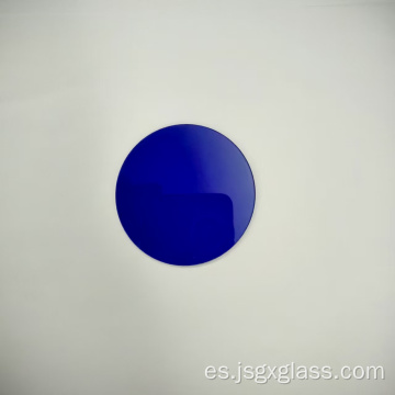 Discos redondos de vidrio para ventanas QB3 con filtro azul CC4